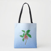 Holly Berry Tote Bag (Voorkant)