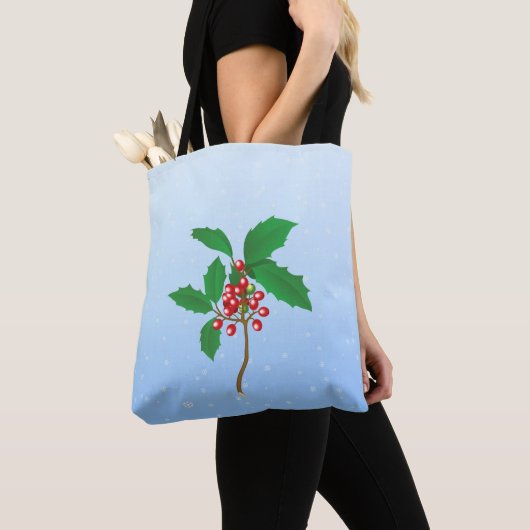 Holly Berry Tote Bag (Dichtbij)