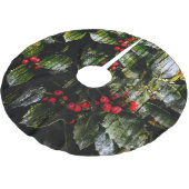 Holly Berry Tree Rok Kerstboom Rok (Gekanteld)