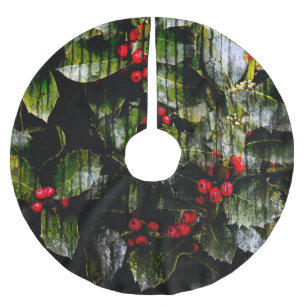 Holly Berry Tree Skirt Kerstboom Rok