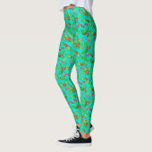 Holly berry waterverf leggings (Links)