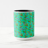 Holly berry waterverf mok (Midden)