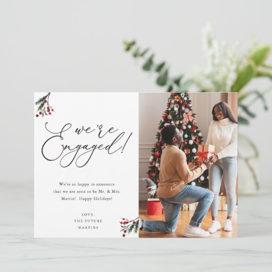 Holly Berry We zijn uitgenodigd 2 Foto Holiday (Staand voorkant)