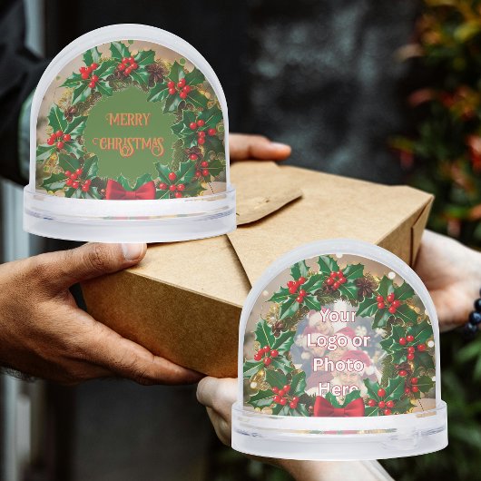 Holly Berry Wreath Klantwaardering Sneeuwbol