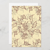 Holly beslaat naadloos design (Voorkant / Achterkant)