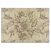 Holly beslaat naadloos design snijplank (Voorkant)