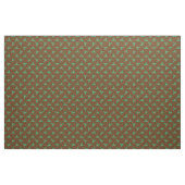 Holly bessen en bladeren kerst stof (Yard (91,4 cm))