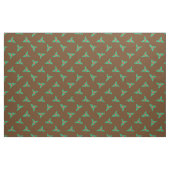 Holly bessen en bladeren kerst stof (Fat Quarter)