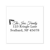 Holly Bessen Kerstmis Zelfinktende Stempel (Design)