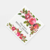 Holly Bloemen Bruidsdouche Servet (Hoek)