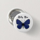 Holly Blue Vlinder Ronde Badge Button 3,2 Cm (Voorkant /achterkant)