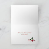 Holly Border bedankt (Binnen)