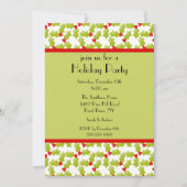 Holly Border Holiday Kerstparty Uitnodiging (Voorkant)