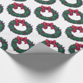 Holly Boughs Cadeaupapier (Hoek)