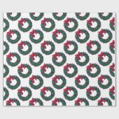Holly Boughs Cadeaupapier (Vlak)
