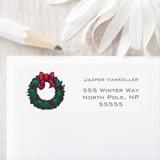 Holly Boughs Etiket (Insitu)