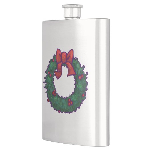 Holly Boughs Heupfles (Links)