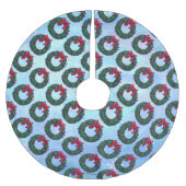 Holly Boughs Kerstboom Rok (Voorkant)