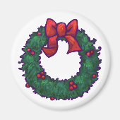 Holly Boughs Magneet (Voorkant)