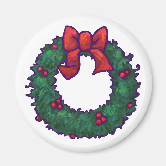 Holly Boughs Magneet (Voorkant)