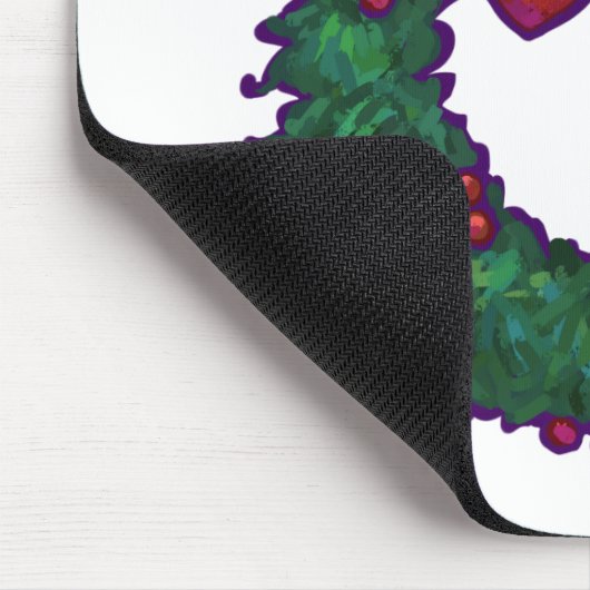 Holly Boughs Muismat (Hoek)