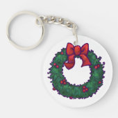 Holly Boughs Sleutelhanger (Voorkant)