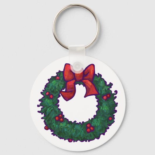 Holly Boughs Sleutelhanger (Voorkant)