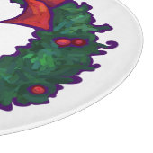 Holly Boughs Snijplank (Hoek)