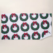 Holly Boughs Strandlaken (Voorkant)