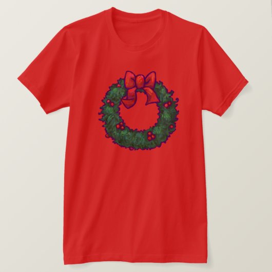Holly Boughs T-shirt (Design voorkant)