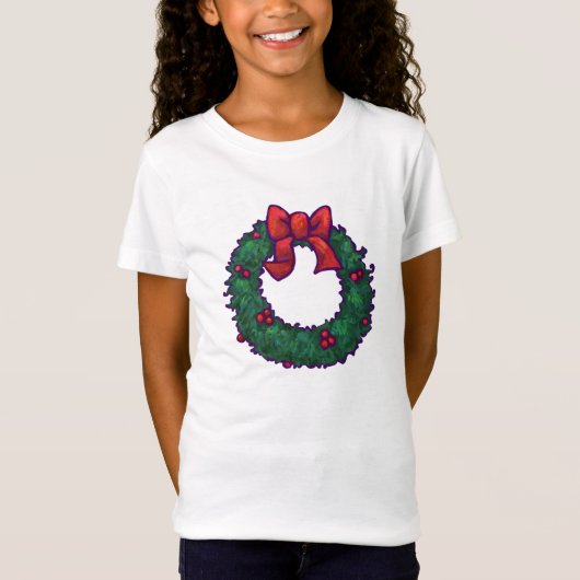 Holly Boughs T-shirt (Voorkant)
