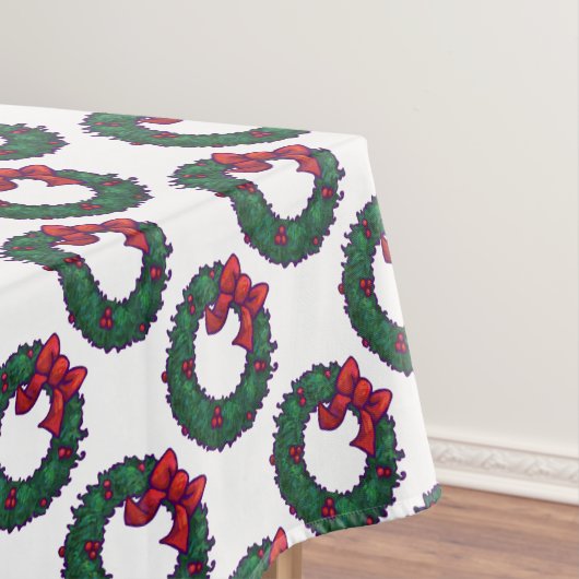 Holly Boughs Tafelkleed (Voorbeeld)