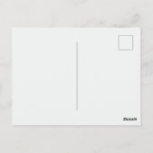 Holly Branch Kerstversiering Waterverf Kaart (Achterkant)