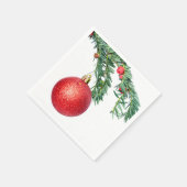Holly Branch Napkins Servet (Hoek)