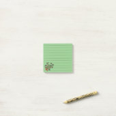 Holly Branch Post-it Notes (Op bureau)