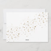 Holly Branches één familie foto Kerstmis Feestdagenkaart (Achterkant)