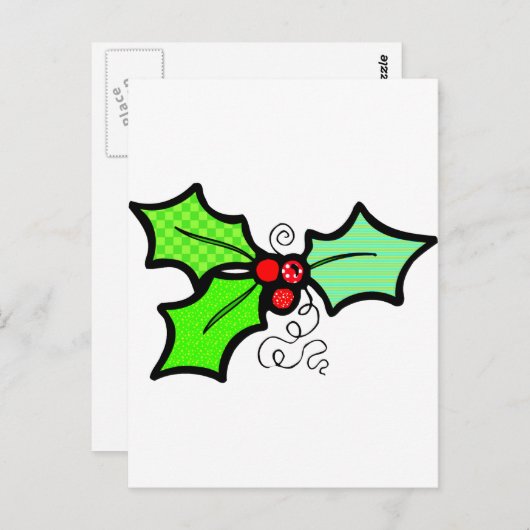 Holly Briefkaart (Voorkant / Achterkant)