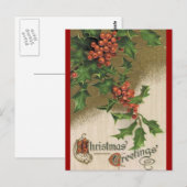 Holly briefkaart (Voorkant / Achterkant)