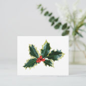 Holly Brownells Variegate Briefkaart (Staand voorkant)