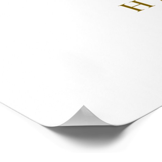 HOLLY Burgundy Floral kerstbruiloft Welkom Poster (Hoek)