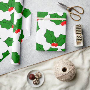 Holly Cadeaupapier