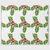 Holly-cadeaupapier Cadeaupapier (Vlak)