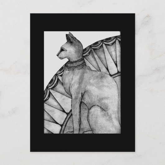 Holly Cat Briefkaart (Voorkant)