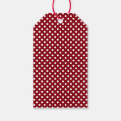 Holly Christmas Holiday Gift Label Cadeaulabel (Achterkant)