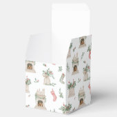 Holly Christmas Pattern Bedankdoosjes (Geopend)