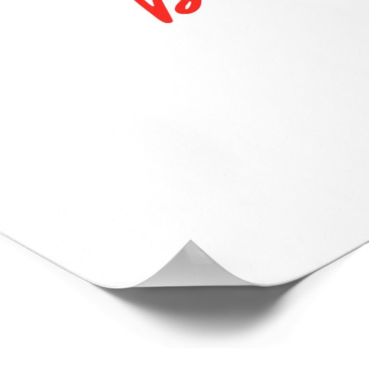 Holly Christmas Santa Baby shower Welkomstbord Poster (Hoek)