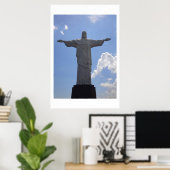 Holly Christus Corcovado in Rio Poster (Thuiskantoor)