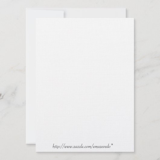 Holly Community Invitation Kaart (Achterkant)