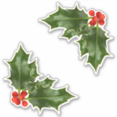 Holly Corners Sticker (Voorkant)