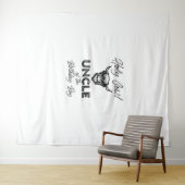 Holly Cow Oom Van De Jarige Hooglandrund 1 Wandkleed (In Situ (horizontaal))